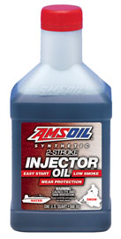 Amsoil snowmobile snowmachine and outboard injection oil